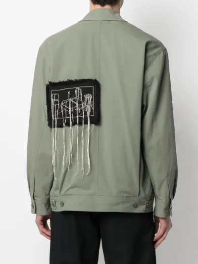 Room embroidered coach jacket | Song For The Mute | Eraldo.com