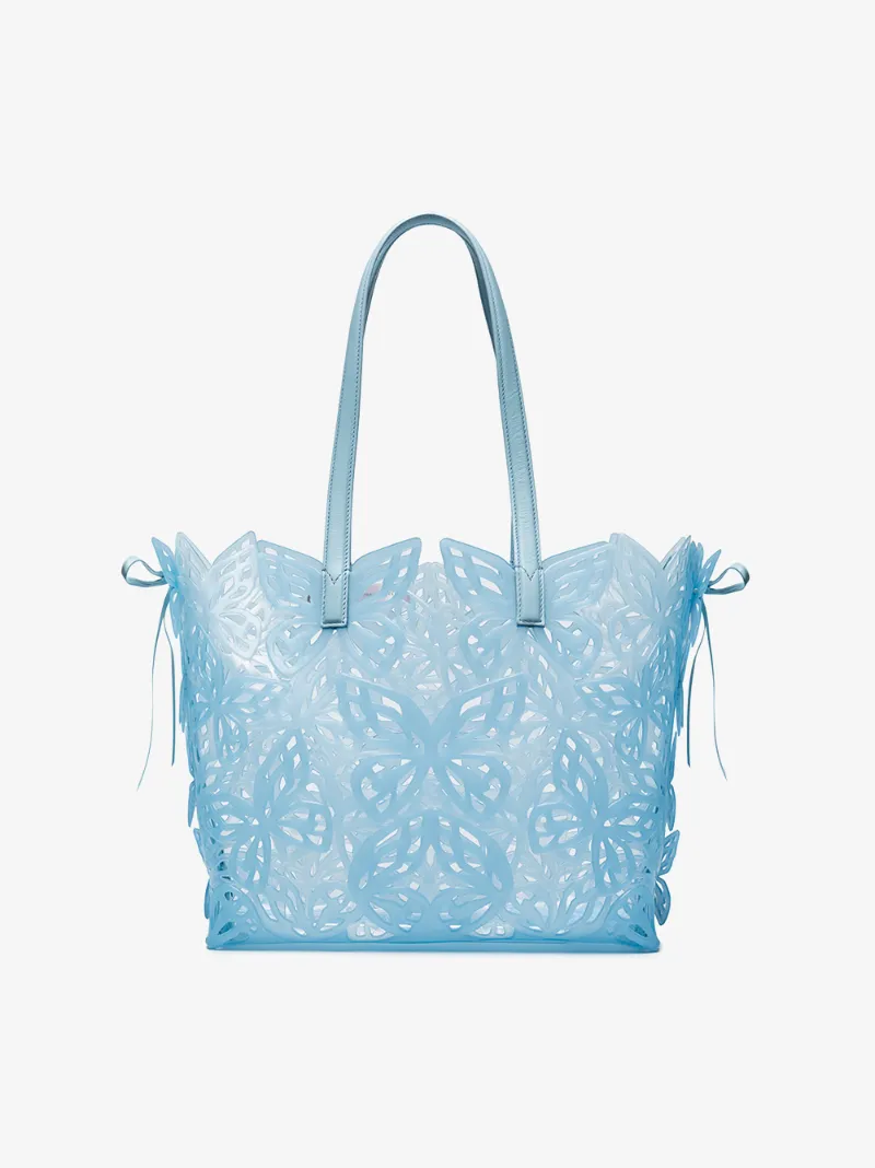 Sophia Webster Blue Liara Erfly Jelly Tote Bag Bags Browns Sophia Webster Blue Liara Erfly Jelly Tote Bag