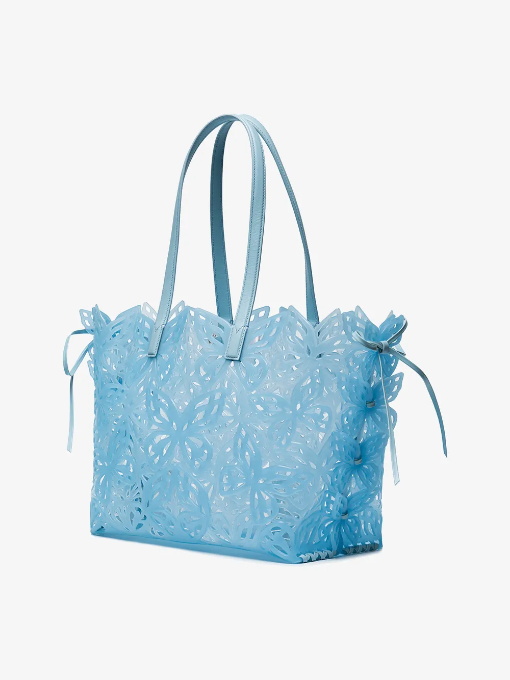 Sophia Webster Blue Liara Erfly Jelly Tote Bag Bags Browns