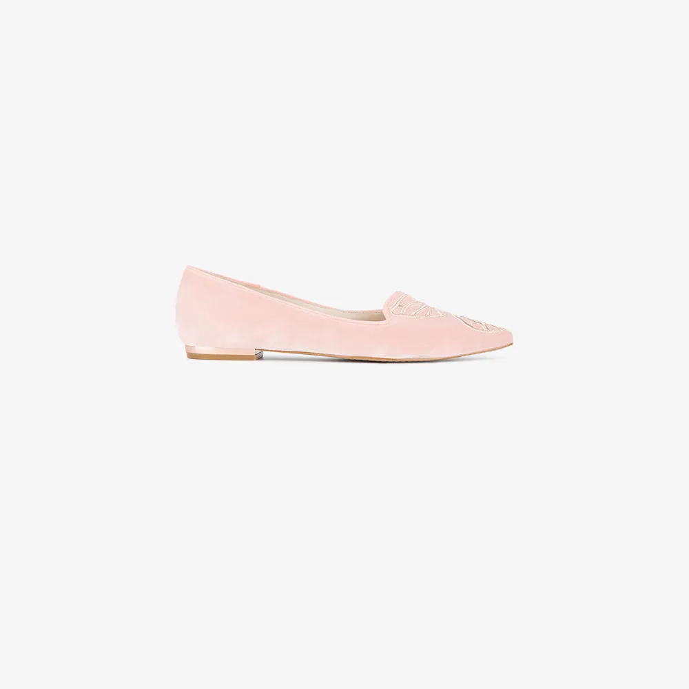 Sophia Webster butterfly ballet shoes | Browns