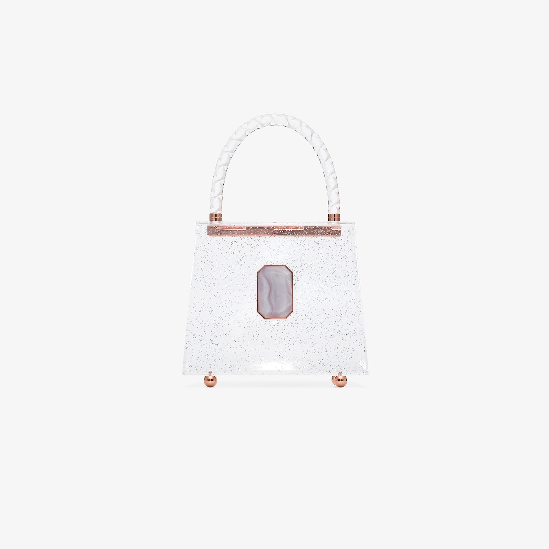 clear acrylic tote bag