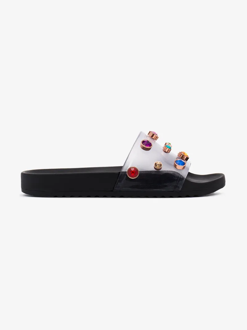 Sophia Webster Dina Jewel pool slides | Browns