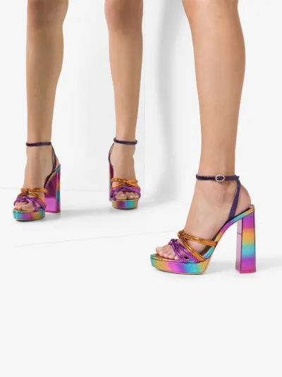 sophia webster rainbow heels
