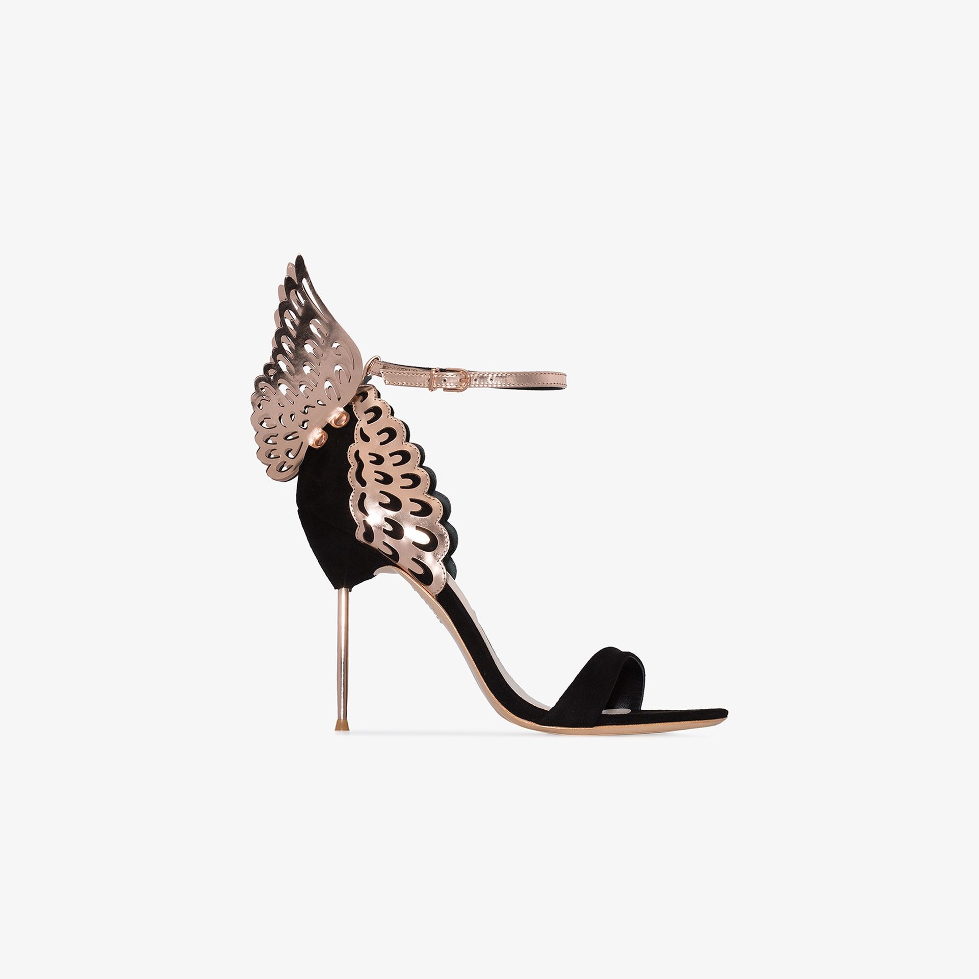 sophia webster black butterfly heels