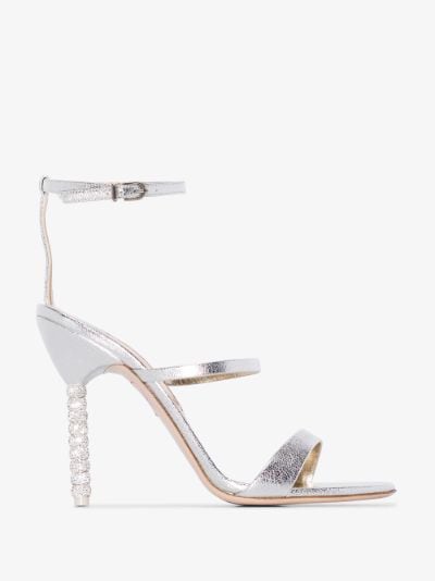 sophia webster silver sandals