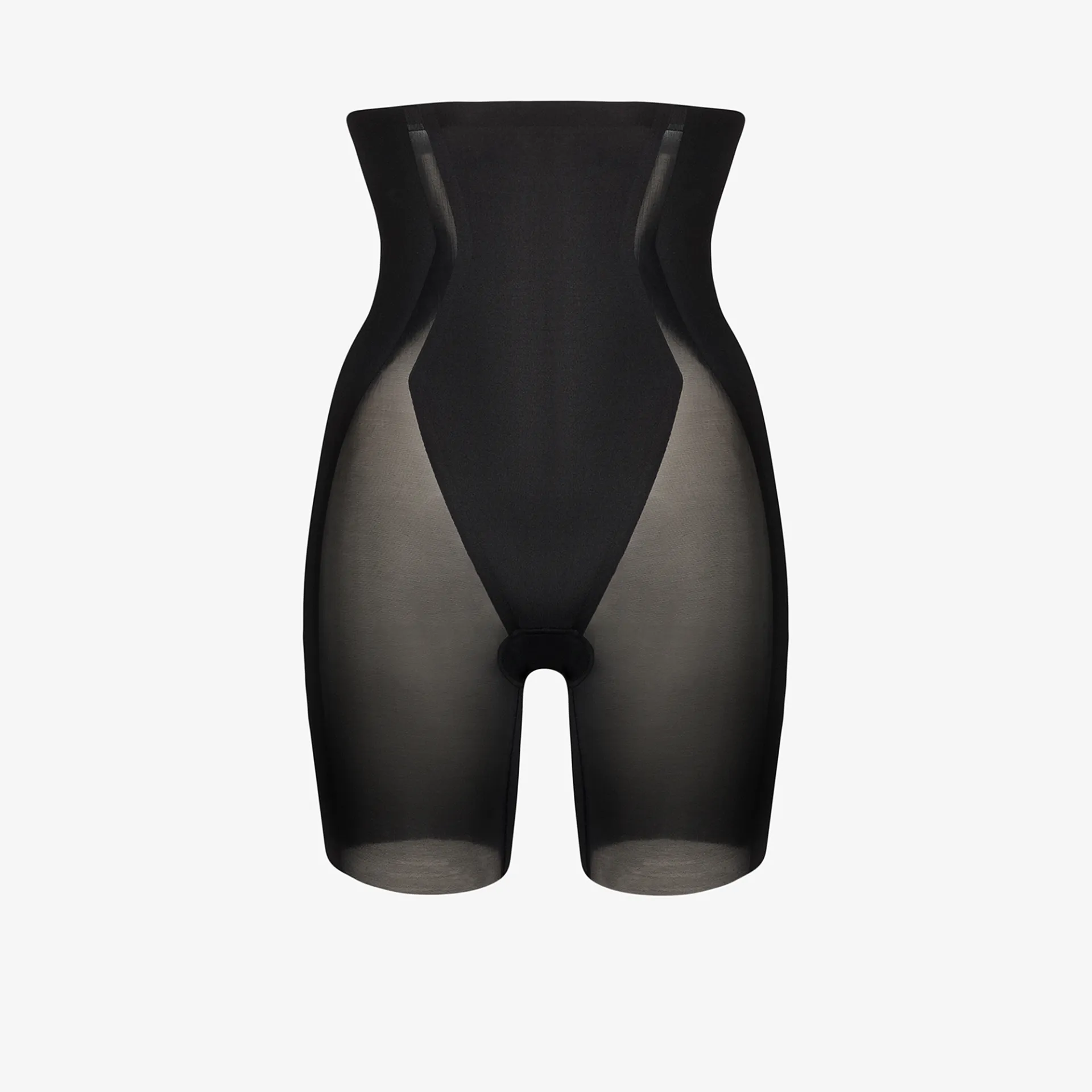 spanx haute contour mid thigh short