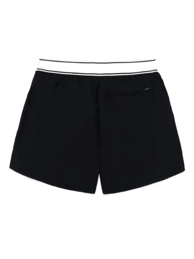 Sporty Rich logo print runner shorts Eraldo DE