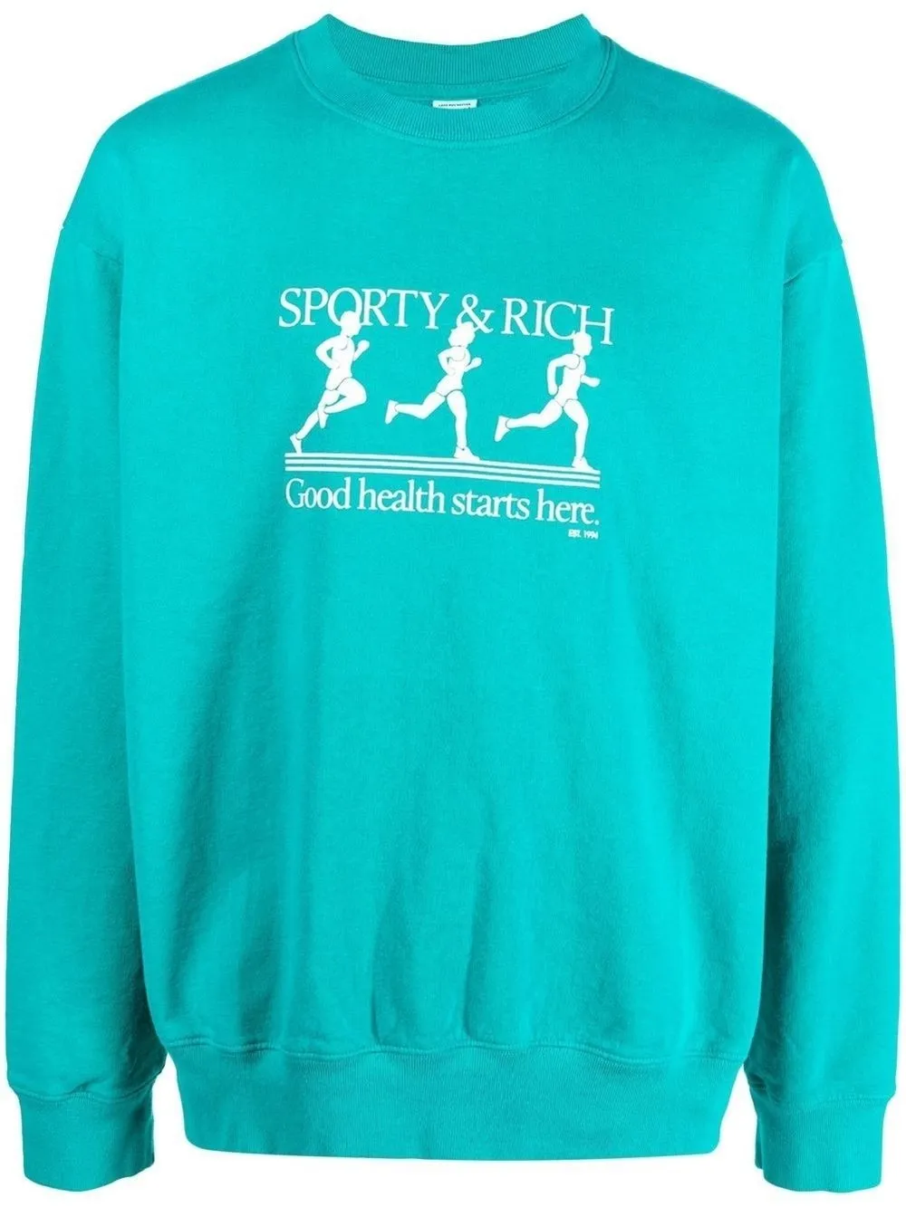 logo-print sweatshirt | Sporty & Rich | Eraldo.com