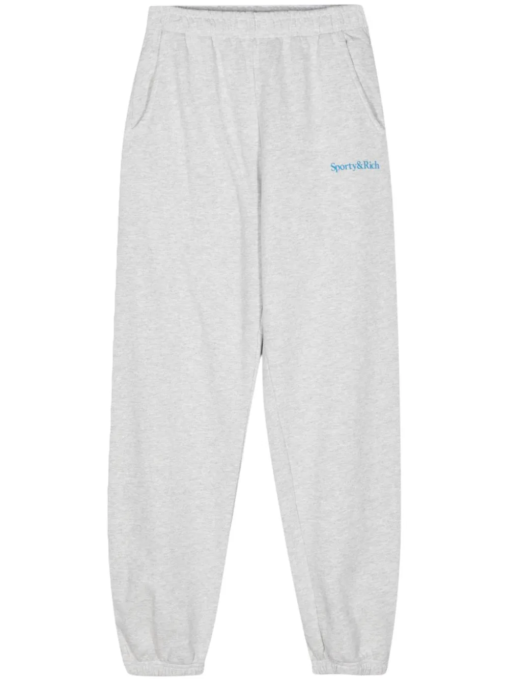 Sporty Rich Serif Logo melange track pants Eraldo KR