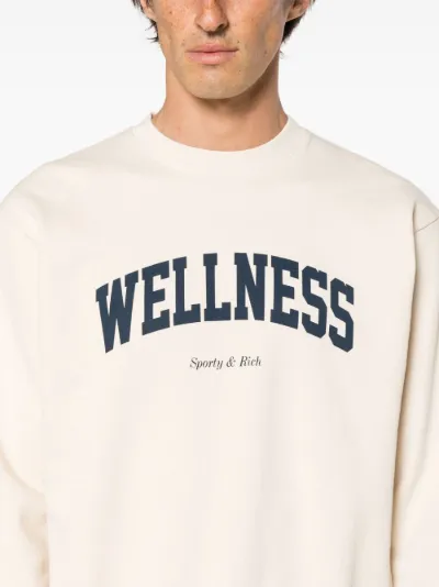 SPORTY AND RICH WELLNESS SWEATSHIRT orders SIZE M