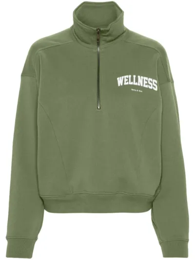 Sporty and rich green fleece outlet quarter zip