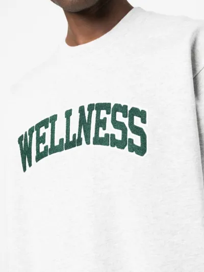 Wellness-print sweatshirt | Sporty u0026 Rich | Eraldo.com