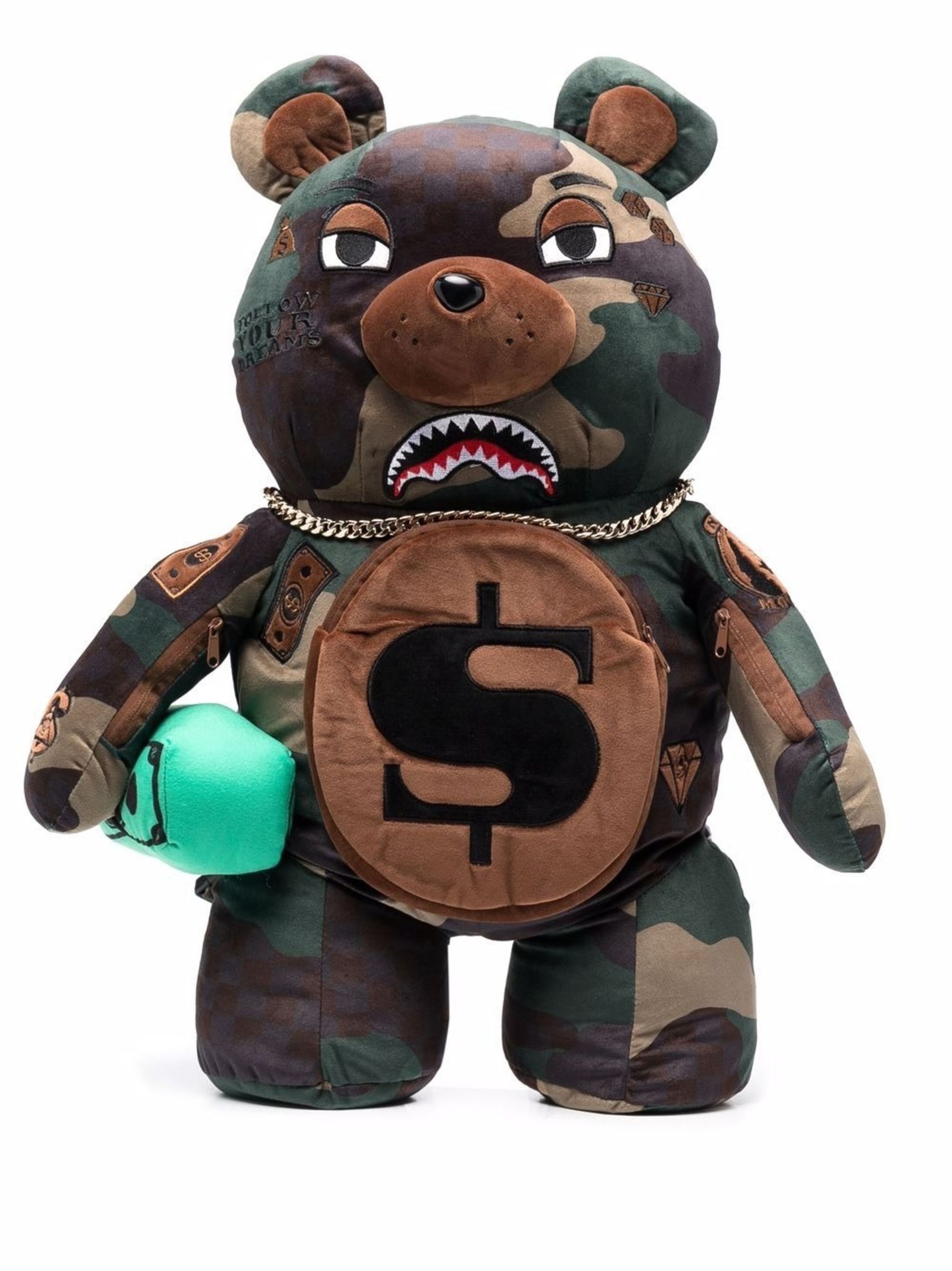 Teddy Bear camouflage-print backpack | Sprayground | Eraldo.com KR