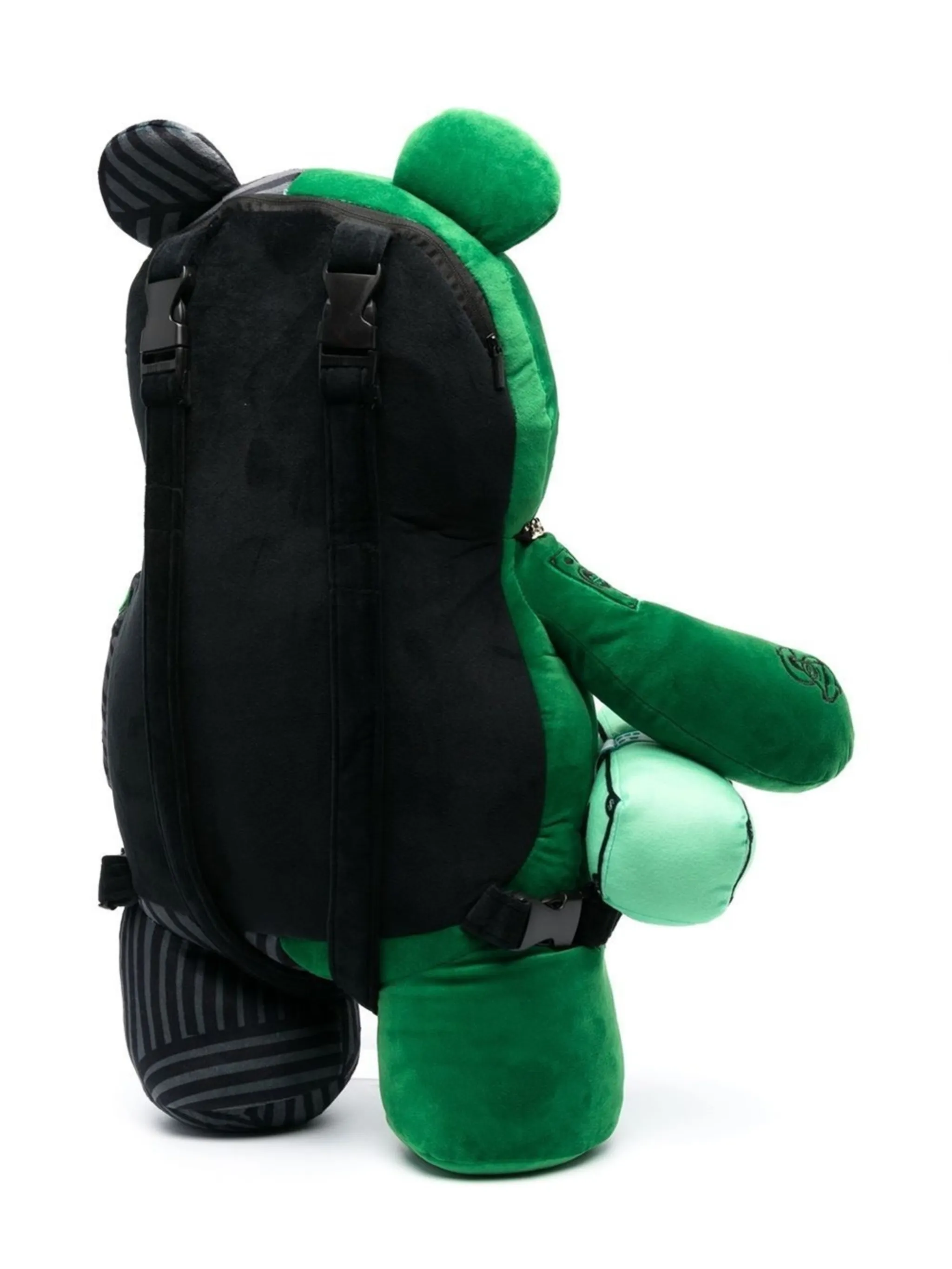 Teddy Bear patchwork backpack Sprayground