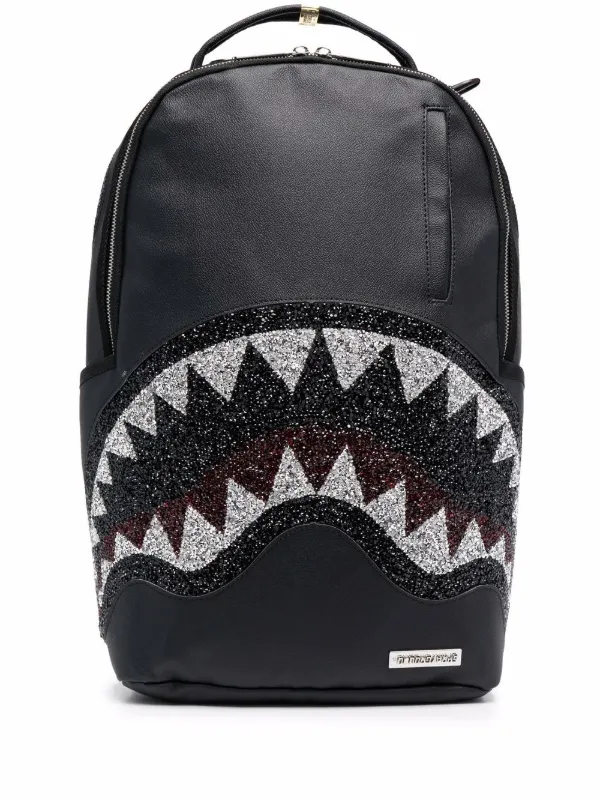 Trinity Shark embellished backpack Sprayground US