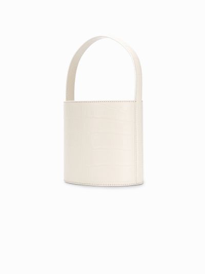 Staud bissett leather bucket bag hot sale