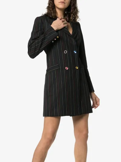 rainbow blazer dress