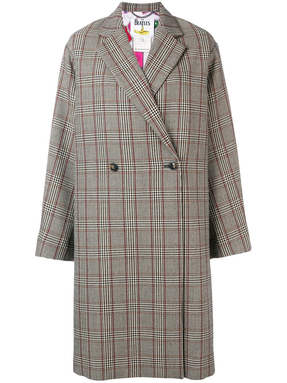 All Together Now check coat | Stella McCartney | Eraldo.com