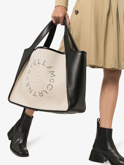 stella mccartney perforated tote