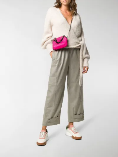 Stella McCartney Borsa a spalla Falabella mini rosa | MODES