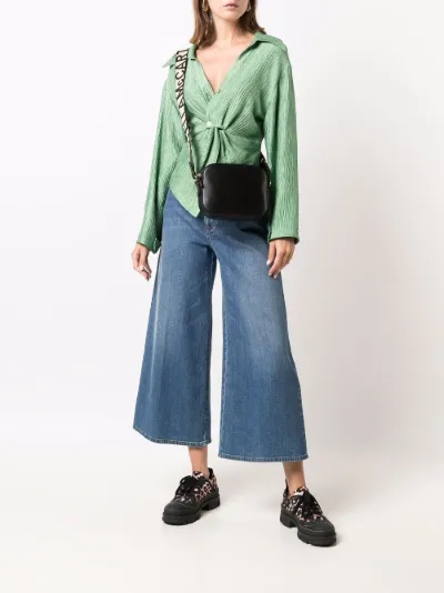 Stella McCartney Borsa a tracolla con logo Stella mini nero | MODES