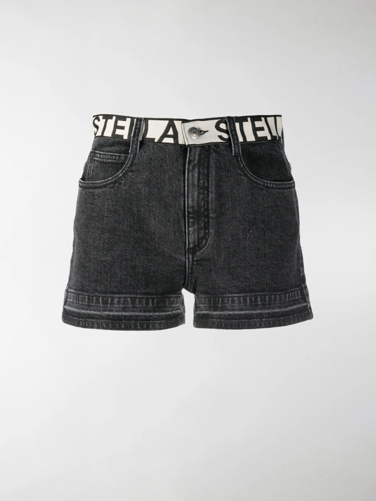 stella mccartney denim shorts