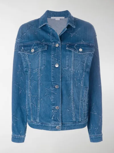 stella mccartney star denim jacket