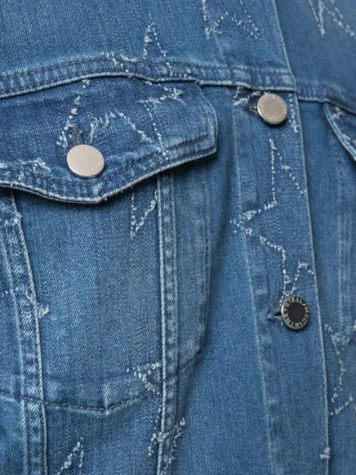 stella mccartney star denim jacket