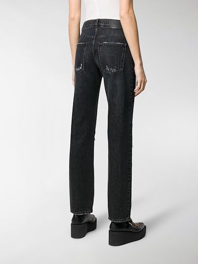 Stella McCartney distressed straight 