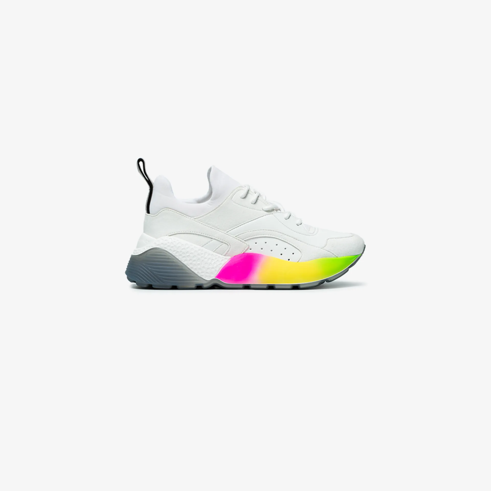stella mccartney rainbow eclypse platform sneakers