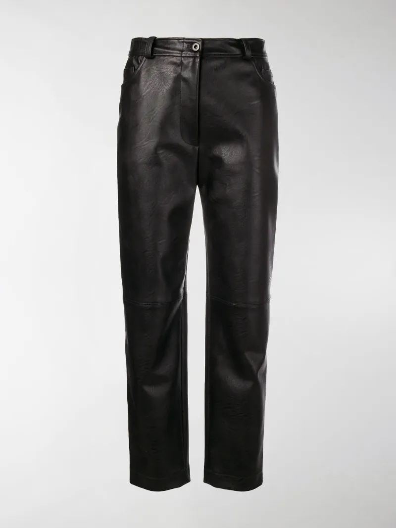 eco leather pants