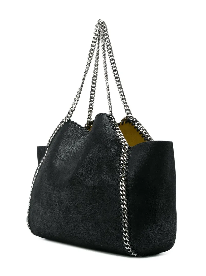 Stella McCartney Falabella reversible tote bag black | MODES