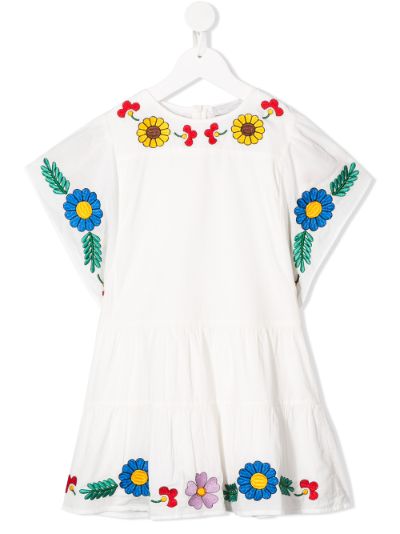 floral embroidered clothing