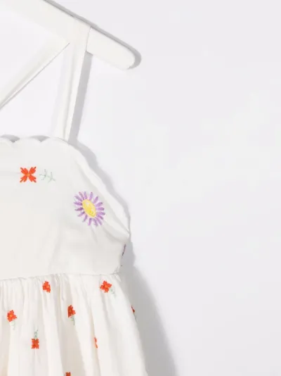 embroidered pinafore
