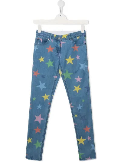 Jeans con stampa stelle | Stella McCartney Kids | Eraldo.com