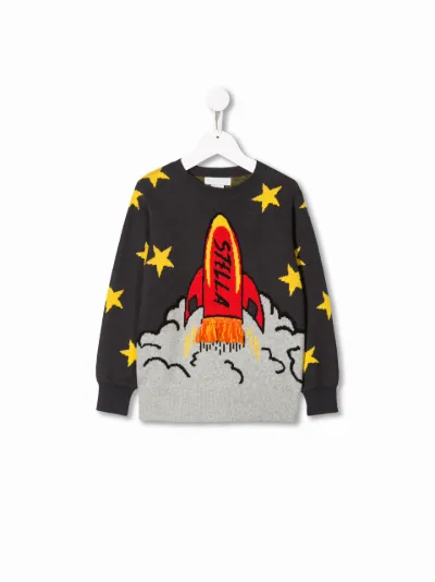 Miobo Maglione ampio in cotone con stella