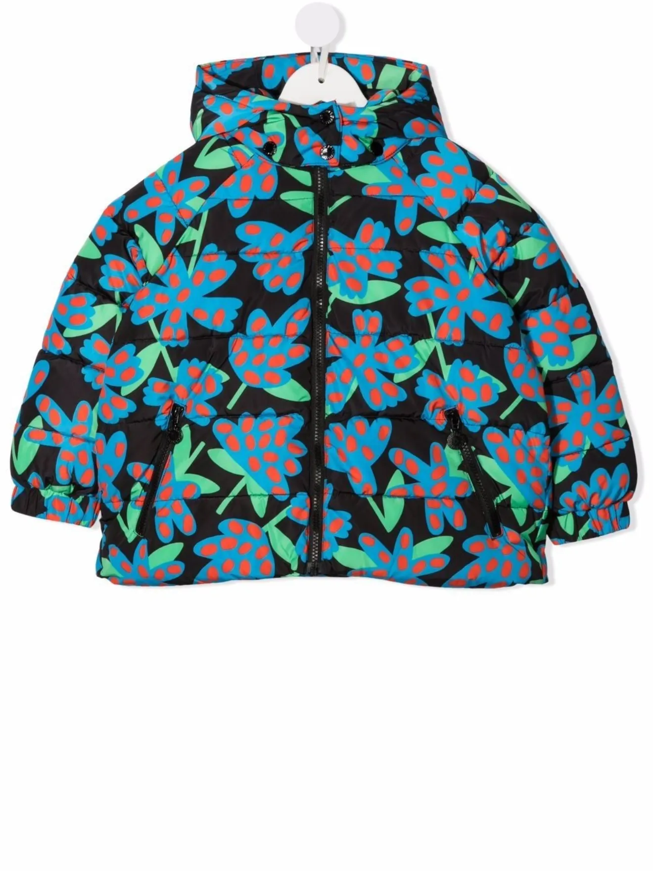 flower printed jacket