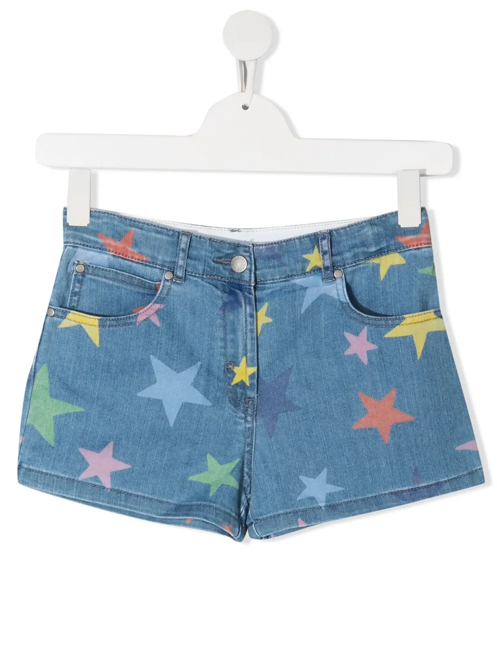 TEEN star-print denim shorts | Stella 