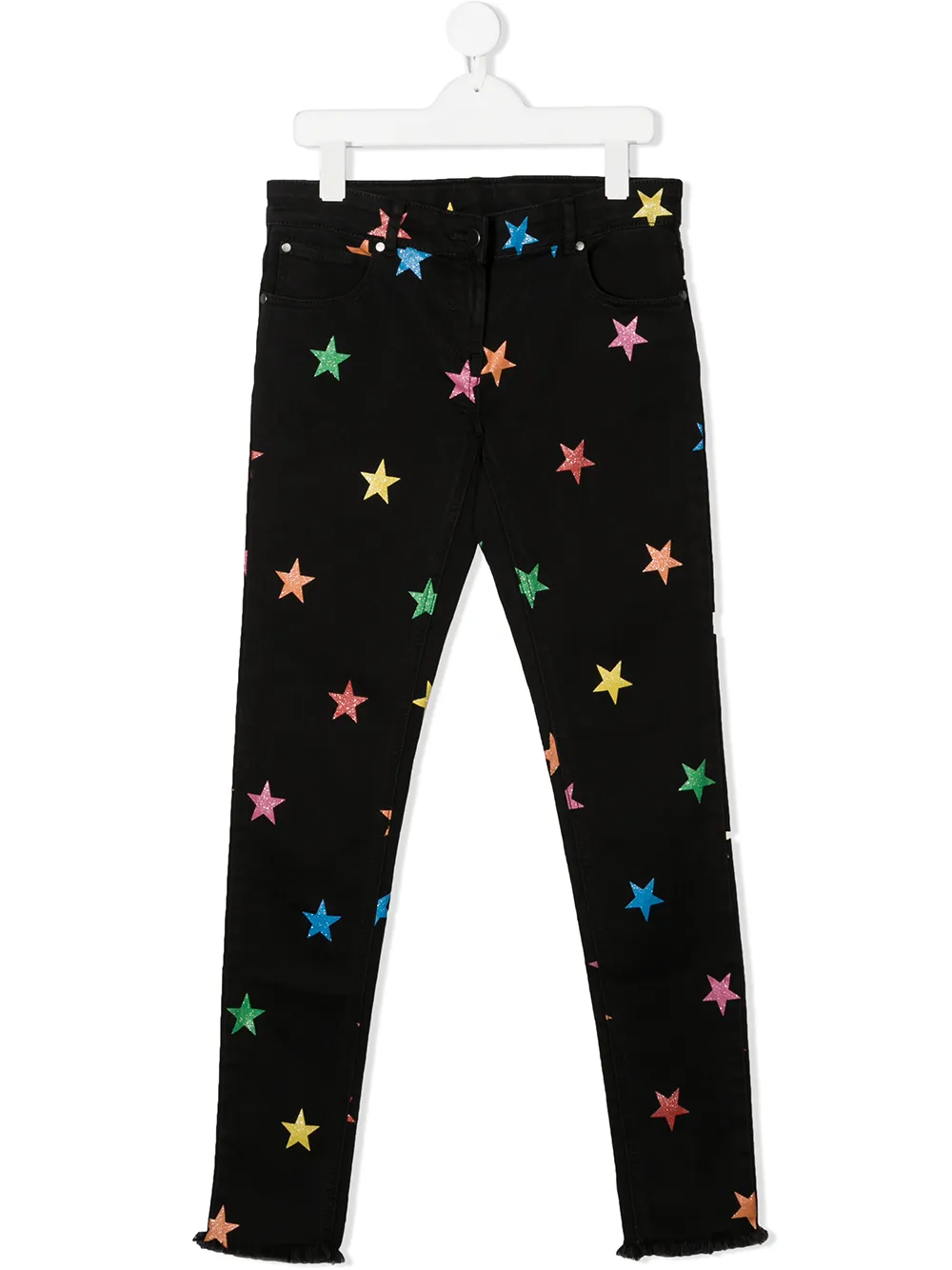jeans with star print