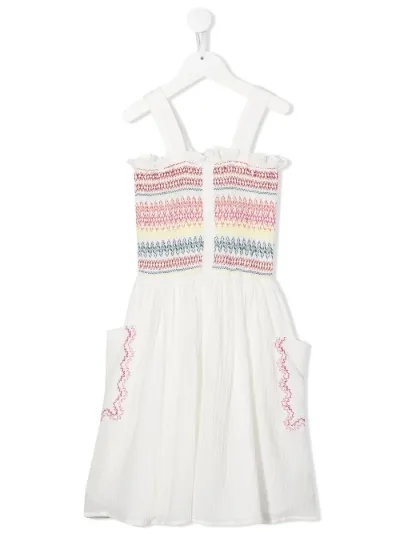 Stella McCartney Kids woven smock 