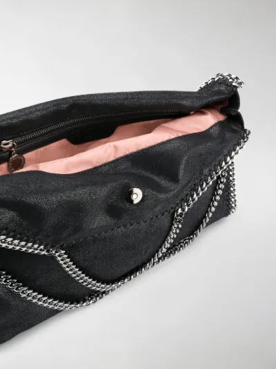 large black shoulder bag with zip