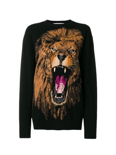 ウール100%サイズSTELLA MCCARTNEY Lion sweatshirt - ニット/セーター