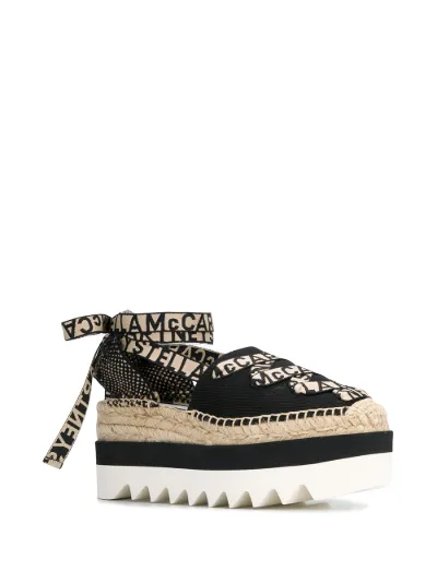 lace up platform espadrilles