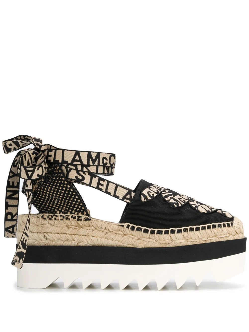 lace up platform espadrilles