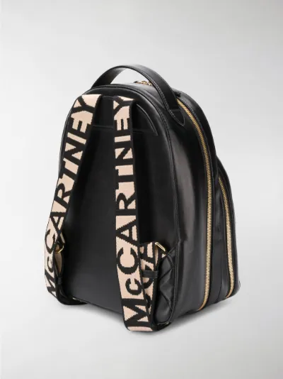 stella mccartney logo backpack