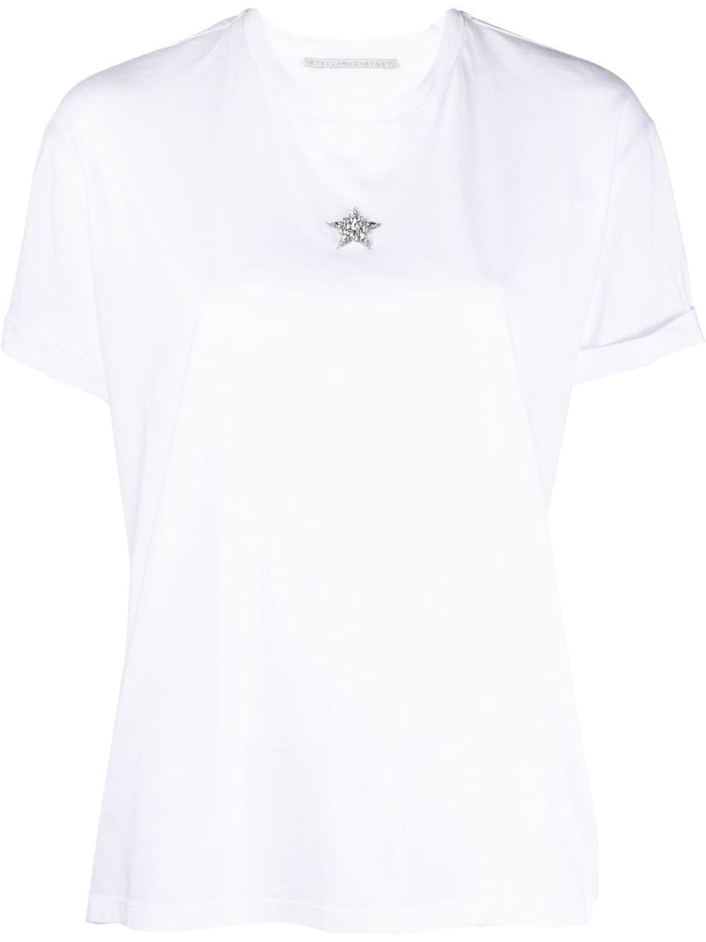 Mini Star-embroidery cotton T-shirt | Stella McCartney | Eraldo.com