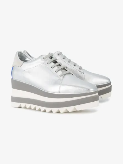 stella mccartney sneak elyse platform sneakers