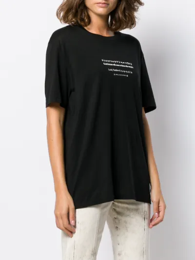 slogan oversized T-shirt | Stella 