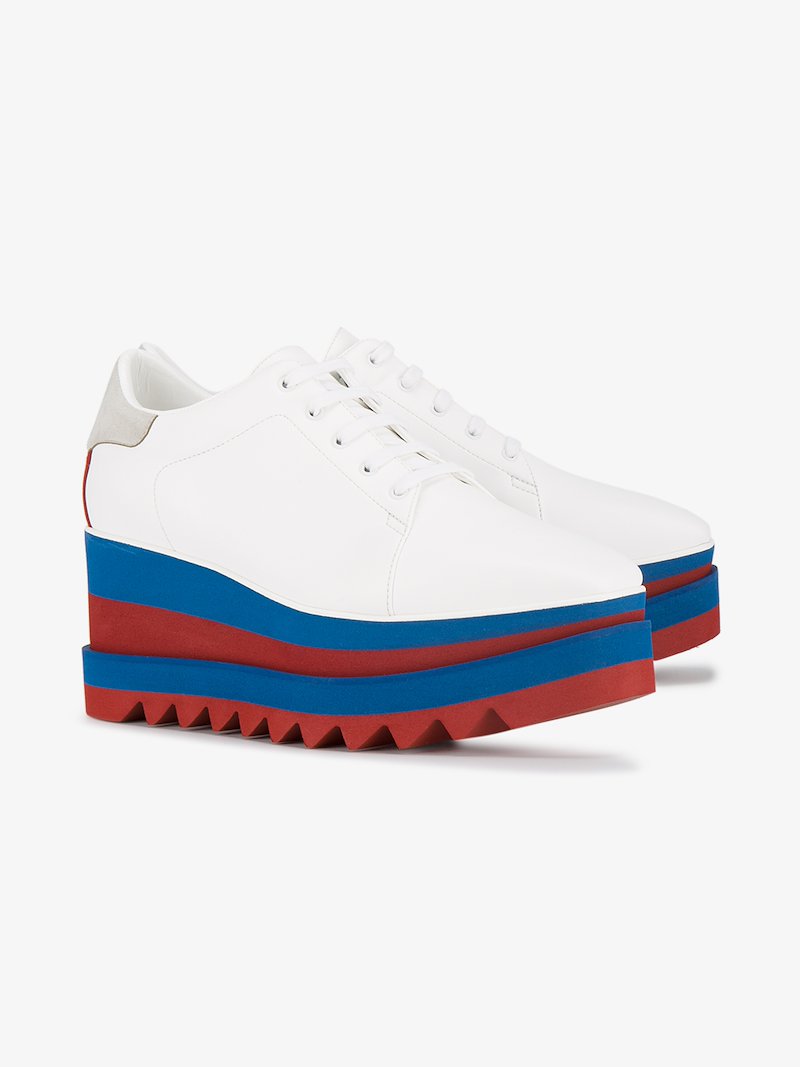 stella mccartney sneak elyse platform sneakers