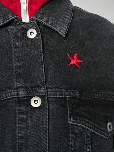 stella mccartney star denim jacket